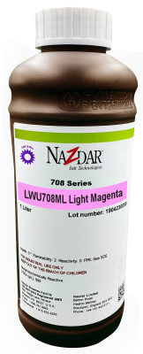 УФ-чернила Nazdar 708 (light magenta), 1 л