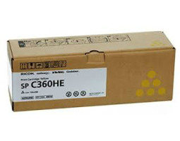 Тонер-картридж Ricoh Print Cartridge SP C360HE (yellow), 5000 стр. (PP035097)