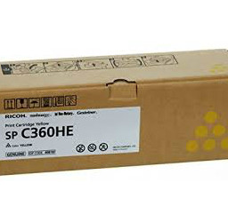 Тонер-картридж Ricoh Print Cartridge SP C360HE (yellow), 5000 стр. (PP035097)