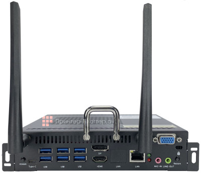 EdFlat встраиваемый компьютер OPS EDO-10400H-8256-W10P/H