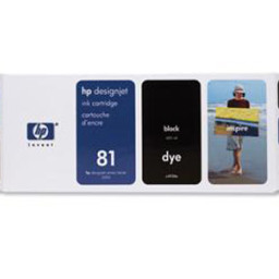 Картридж HP 81 комплект (black) 3шт x 680мл