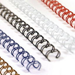 Пружины ProfiOffice металлические, шаг 3:1, диаметр 3/8, белые, 100шт