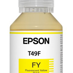 Чернила Epson T49F7 (fluo yellow), 140 мл