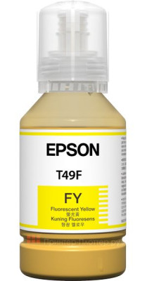 Чернила Epson T49F7 (fluo yellow), 140 мл