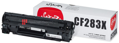 Тонер-картридж SAKURA CF283X для HP Color LaserJet Pro (black), 2200 стр. (PP052369)
