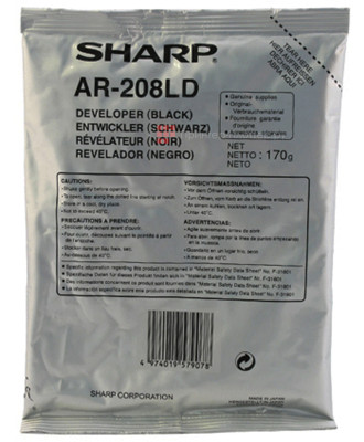 Девелопер Sharp AR-208LD (комплект), 10 x 25000 стр.