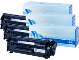 Картридж NVP совместимый NV-FX-10-SET3 для Canon MF4018/ MF4120/ MF4140/ MF4150/ MF4320d/ MF4330d/ MF4340d/ MF4350d/ MF4370dn/ MF4380dn/ MF4270/ MF4660PL/ MF4690PL/ Canon FAX-L100/ L120/ I-SENSYS FAX-L140/ L160 (2000k) (3 шт)