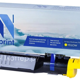 Картридж NVP совместимый NV-006R01271 Yellow для Xerox WorkCentre 7132/7232/42 (8000k)