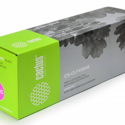 Картридж лазерный Cactus CS-CLT-K504S черный (2500стр.) для Samsung CLP-415N/CLX-4195FW/4195FN