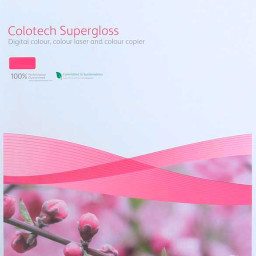 Бумага Xerox Colotech+ Super Gloss Coated, глянцевая, A3 (297 x 420 мм), 250 г/кв.м (100 листов)
