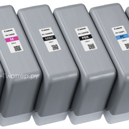 Комплект картриджей Canon PFI-1300 (C,M,Y,PBK,MBK,PC,PM,GY) 8 шт x 330 мл