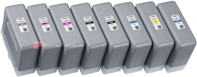 Комплект картриджей Canon PFI-1300 (C,M,Y,PBK,MBK,PC,PM,GY) 8 шт x 330 мл