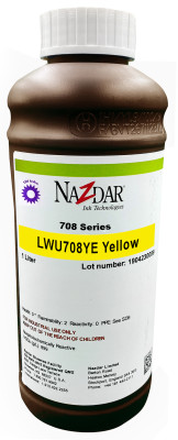 УФ-чернила Nazdar 708 (yellow), 1 л