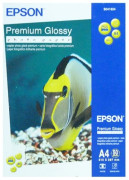 Бумага Epson Premium Glossy Photo Paper, глянцевая, A4 (210 x 297 мм), 255 г/кв.м (50 листов)