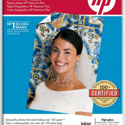 Бумага HP Premium Plus High-Gloss Photo Paper, глянцевая, 10 x 15 см (100 x 150 мм), 280 г/кв.м (100 листов)