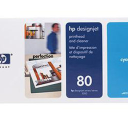 Печатающая головка HP 80 (cyan/cleaner)