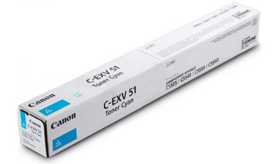 Тонер-картридж Canon Toner C-EXV51L (cyan) (PP023939)