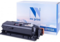 Картридж NVP совместимый NV-CF033A Magenta для HP Color LaserJet CM4540/ CM4540f/ CM4540fskm (12500k)