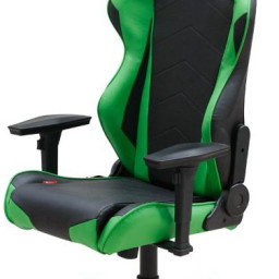 Игровое кресло DXRacer Racing OH/RE0/NE (чёрно-зелёный)