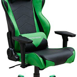 Игровое кресло DXRacer Racing OH/RE0/NE (чёрно-зелёный)