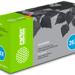 Картридж лазерный Cactus CS-CF226X черный (9000 стр.) для HP LJ M402d/M402n/M426dw/M426fdn/M426fdw