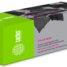 Картридж лазерный Cactus CS-CF383A пурпурный (2700 стр.) для HP LJ Pro M476dn/M476nw/M476dw