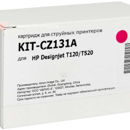 Картридж КИТОнер KIT-CZ131A (magenta), 29 мл