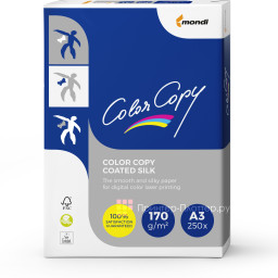 Бумага Mondi Color Copy Silk, матовая, A3 (297 x 420 мм), 170 г/кв.м (250 листов)