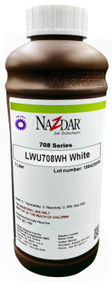 УФ-чернила Nazdar 708 (white), 1 л