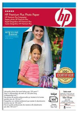 Бумага HP Premium Plus Matt Photo Paper, матовая, 10 x 15 см (100 x 150 мм), 280 г/кв.м (100 листов)