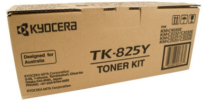Тонер-картридж Kyocera Toner Kit TK-825Y (yellow), 7000 стр. (PP013761)