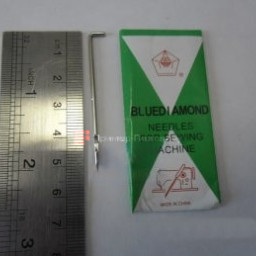 Иглы крючковые Blue Diamond №54, 52 мм, с утолщением, диаметр 1,5–1,6 мм, 10 шт.