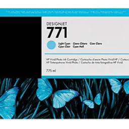 Картридж HP 771 (light cyan), 775 мл (B6Y12A, CE042A)