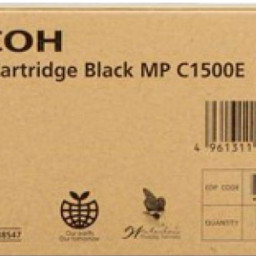 Картридж Ricoh Print Cartridge Type MP C1500E (black), 9000 стр.