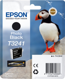 Картридж Epson T3241 (photo black), 14 мл