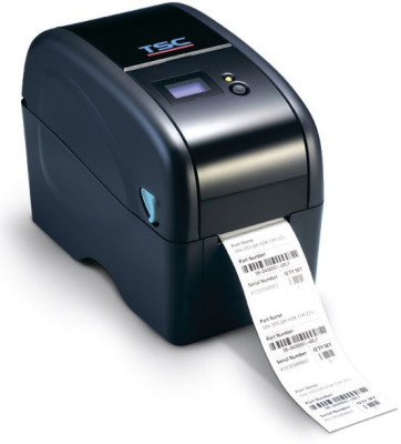 Термотрансферный принтер TSC TTP-225 (черный) LCD, Ethernet, USB-Host, отделитель