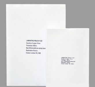 Пленка для ламинирования пакетная LF, 303 х 426 мм, 100 мкм, глянцевая, самоклеящаяся, 100 шт.
