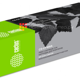 Картридж лазерный Cactus CS-CF400A черный (1500 стр.) для HP CLJ M252/252N/252DN/252DW/M277n/M277DW