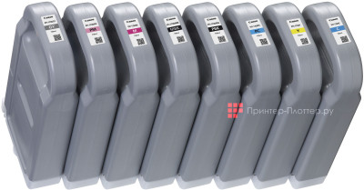 Комплект картриджей Canon PFI-1700 (C,M,Y,PBK,MBK,PC,PM,GY) 8 шт x 700 мл
