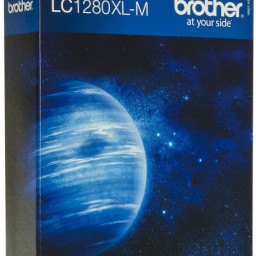 Картридж Brother LC-1280XL-M (magenta), 1200 стр.