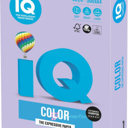 Бумага Mondi IQ Color Trend LA12, матовая, A4 (210 x 297 мм), 80 г/кв.м, бледно-лиловая (500 листов)