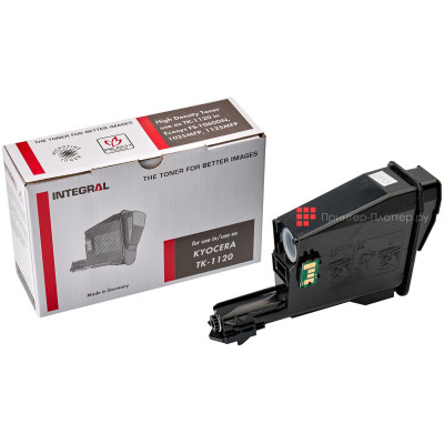 Тонер-картридж Integral Toner TK-1120 для Kyocera, 3000 стр.