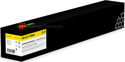 Тонер-картридж Cactus Toner CS-CLT-Y804S для Samsung MultiXpress X3220NR (yellow), 15000 стр.