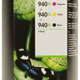 Картридж HP 940 XL (black, cyan, magenta, yellow) набор, 4 шт