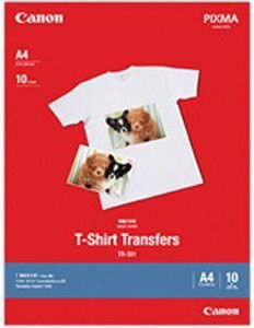 Термопереводная бумага Canon T-shirt Transfer TR-301, A4, 10 листов