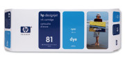Картридж HP 81 (cyan) 680мл