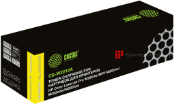 Тонер-картридж Cactus Toner CS-W2212A для HP Color LaserJet Pro M255dw, M282nw, M283, (yellow), 1250 стр.