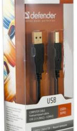 USB-кабель Defender Professional USB 2.0 AMBM (1,8 м)