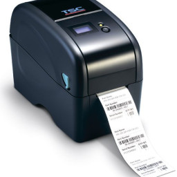 Термотрансферный принтер TSC TTP-225 (черный) LCD, Ethernet, USB-Host, отрезчик