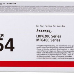 Тонер-картридж Canon Cartridge 054 BK (black), 1500 стр. (PP039793)